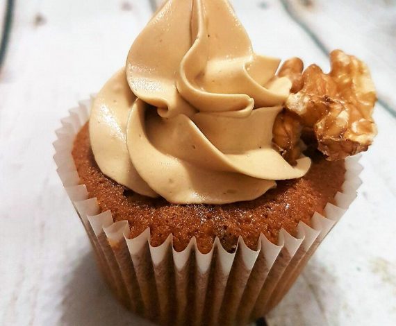 Coffee Walnut Cupcakes