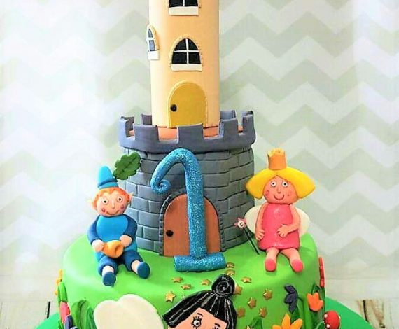 Ben & Holly Little Kingdom Themed Cake