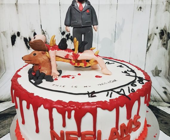 Hannibal Themed Cake
