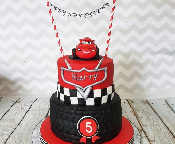 Cars Themed Cake