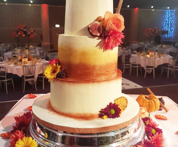 Autumn Wedding Cake