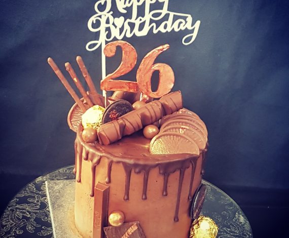 Chocolate Overload Cake- Copper