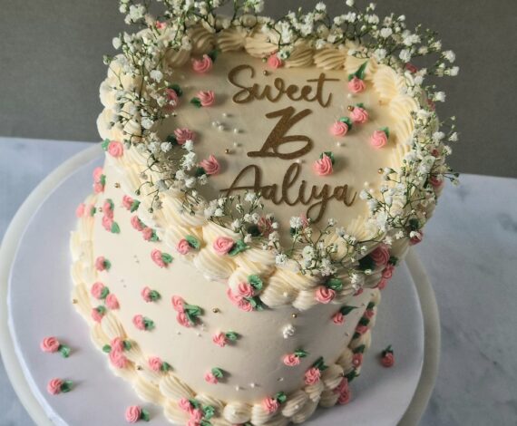 Sweet 16 Vintage Heart