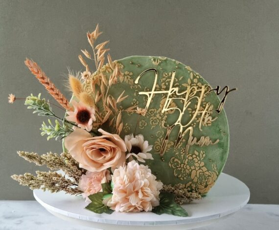 Top Forward Floral Cake