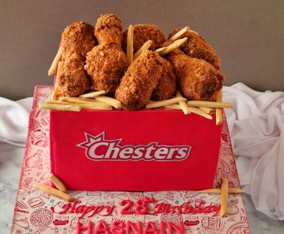 Chester’s Fried Chicken Cake