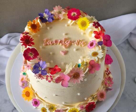 Floral Crown Cake